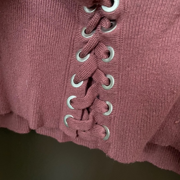 Express Mauve Sweater - Picture 3 of 5